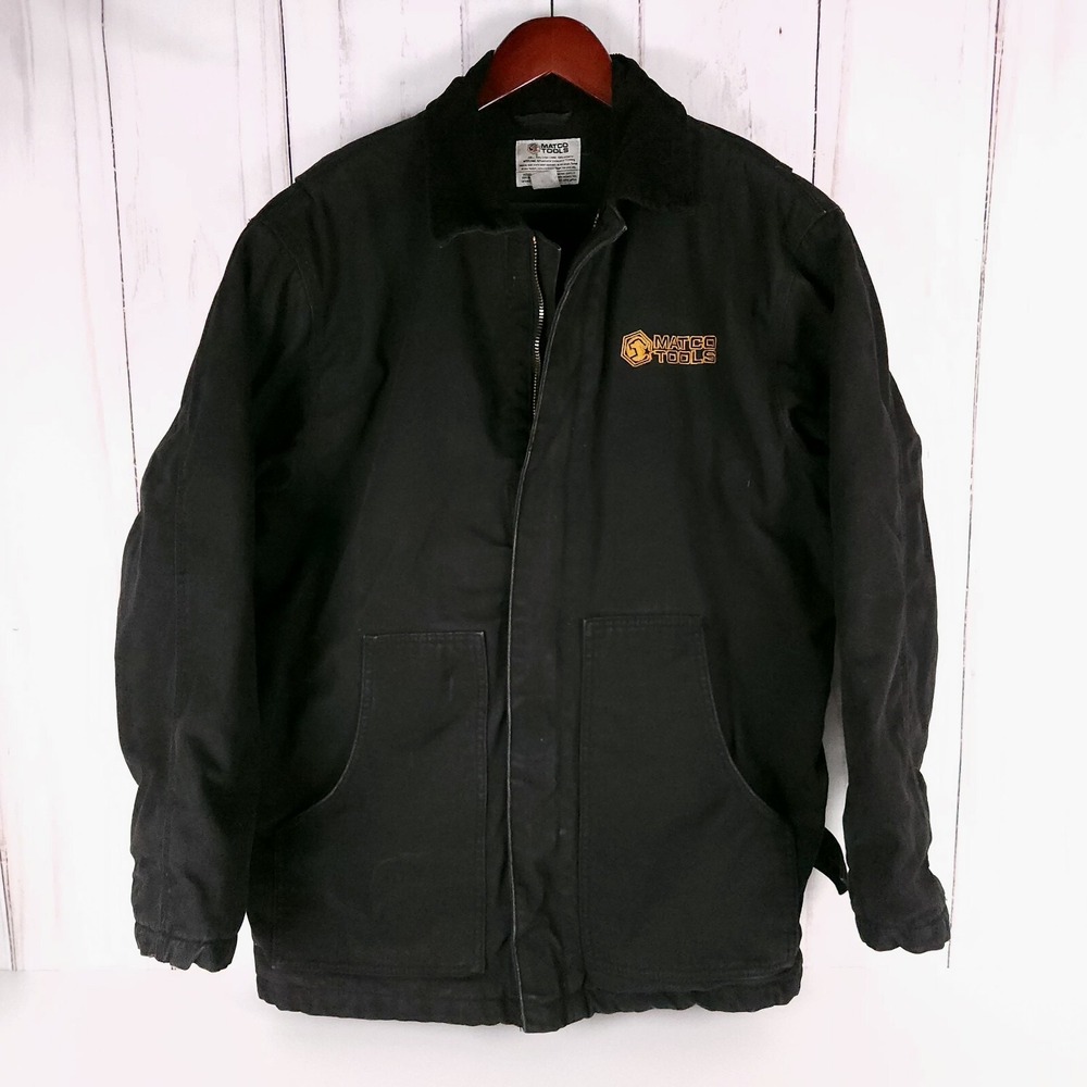 Matco Tools Men's Black Canvas/Lined Heavy Work/Chore - XL Jacket